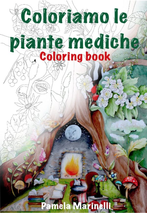 Coloriamo le piante mediche - Coloring Book